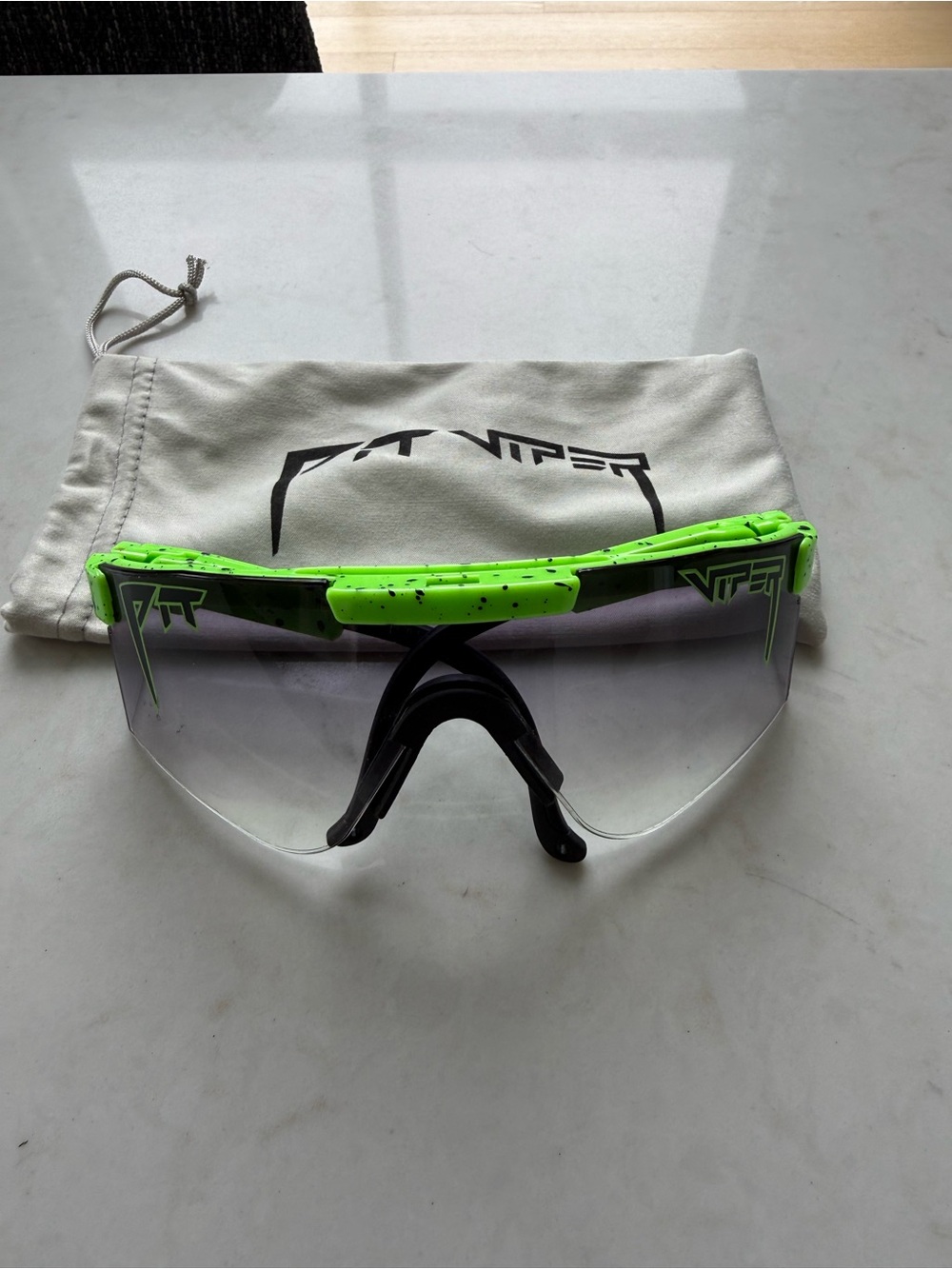 Pit Viper Neon Green Sunglasses